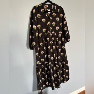 The Bettina Tiered Shirt Dress by Maeve